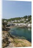 Polperro is a village with beautiful ancient houses along a canal by Anonymous