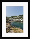 Polperro is a village with beautiful ancient houses along a canal by Anonymous