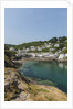 Polperro is a village with beautiful ancient houses along a canal by Anonymous