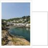 Polperro is a village with beautiful ancient houses along a canal by Anonymous