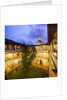 Biblioteca (Library) delle Oblate, the cloister and, on the background, the dome of the Cattedrale (Cathedral, Duomo) di Santa Maria del Fiore by Anonymous