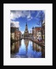 Canal Scenes in the city of Alkmaar by Anonymous