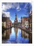 Canal Scenes in the city of Alkmaar by Anonymous