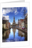 Canal Scenes in the city of Alkmaar by Anonymous