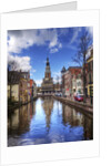 Canal Scenes in the city of Alkmaar by Anonymous