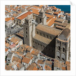 View of the Duomo (Cathedral) from the Rocca (fortress) by Anonymous