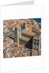 View of the Duomo (Cathedral) from the Rocca (fortress) by Anonymous