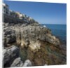 Rocks on the northern coast near the village by Anonymous