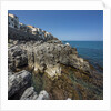 Rocks on the northern coast near the village by Anonymous