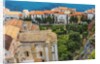 The apse of the Duomo (Cathedral) and some houses from the Rocca (fortress) by Anonymous