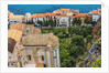 The apse of the Duomo (Cathedral) and some houses from the Rocca (fortress) by Anonymous