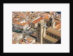 The roofs of old town and the towers of the Duomo (Cathedral) from the Rocca (fortress) by Anonymous