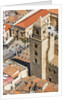 The roofs of old town and one of the towers of the Duomo (Cathedral) from the Rocca (fortress) by Anonymous
