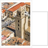 The roofs of old town and one of the towers of the Duomo (Cathedral) from the Rocca (fortress) by Anonymous