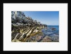 Rocks on the northern coast near the village by Anonymous