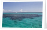 Solitary boat on a big ocean. by Anonymous