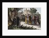 Alibgensian heresy - St. Dominic preaching to the Albigensian by Anonymous