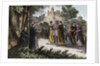Alibgensian heresy - St. Dominic preaching to the Albigensian by Anonymous