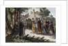 Alibgensian heresy - St. Dominic preaching to the Albigensian by Anonymous