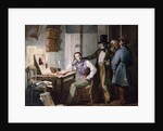 The evening or The student, by Jules David