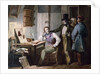 The evening or The student, by Jules David