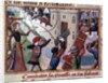 Joan of Arc leading the assault during the siege of Paris, 1429 by Anonymous