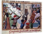 Joan of Arc leading the assault during the siege of Paris, 1429 by Anonymous