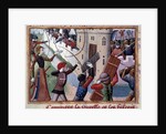 Joan of Arc leading the assault during the siege of Paris, 1429 by Anonymous