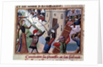 Joan of Arc leading the assault during the siege of Paris, 1429 by Anonymous