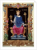 Portrait of King Louis VI the Fat, by Jean du Tillet