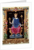 Portrait of King Louis VI the Fat, by Jean du Tillet