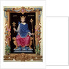 Portrait of King Louis VI the Fat, by Jean du Tillet