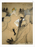 The Moulin Rouge, with La Goulue and Valentin le Desosse by Henri de Toulouse-Lautrec