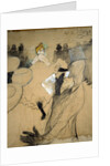 The Moulin Rouge, with La Goulue and Valentin le Desosse by Henri de Toulouse-Lautrec