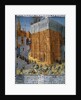 The construction of the Temple of Jerusalem by King Solomon, by Jean Fouquet