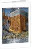 The construction of the Temple of Jerusalem by King Solomon, by Jean Fouquet