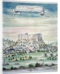 View of the castle of Chinon by Anonymous
