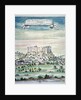 View of the castle of Chinon by Anonymous