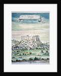View of the castle of Chinon by Anonymous