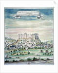 View of the castle of Chinon by Anonymous