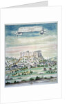 View of the castle of Chinon by Anonymous