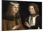 Wedding painting of Ladislaus and Magdalena of Valois by Anonymous