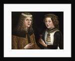 Wedding painting of Ladislaus and Magdalena of Valois by Anonymous
