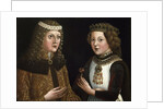 Wedding painting of Ladislaus and Magdalena of Valois by Anonymous