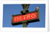 Metro Sign Paris by Anonymous