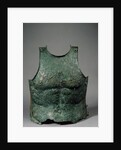 Anatomical cuirass breast plate, end 4th century BC by Anonymous