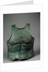 Anatomical cuirass breast plate, end 4th century BC by Anonymous