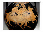 Pelike with Poseidon on horseback, end of 5th century BC by Anonymous