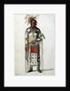 Portrait of an Indian chief of the tribe of Pawnee Ponca by Anonymous