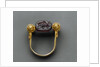 Ring with scene of a lion devouring a deer, 4th century BC by Anonymous